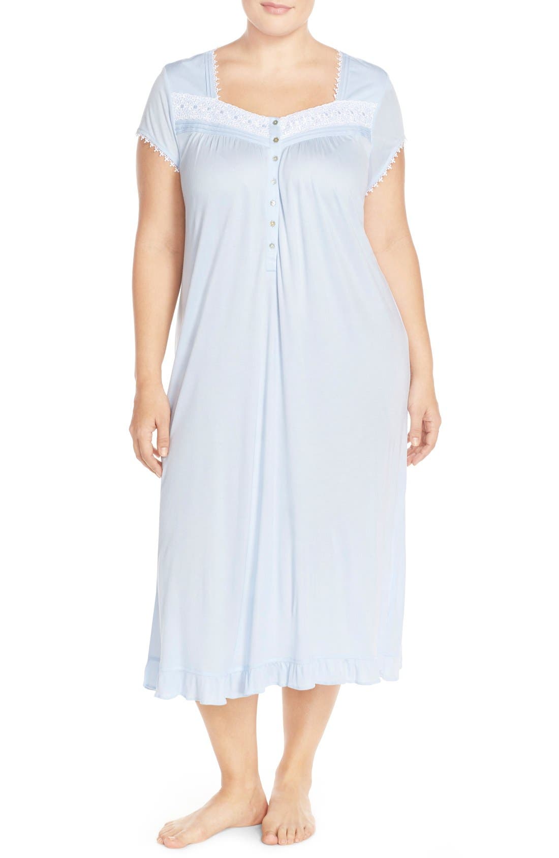 Eileen West Modal Ballet Nightgown (Plus Size) Nordstrom