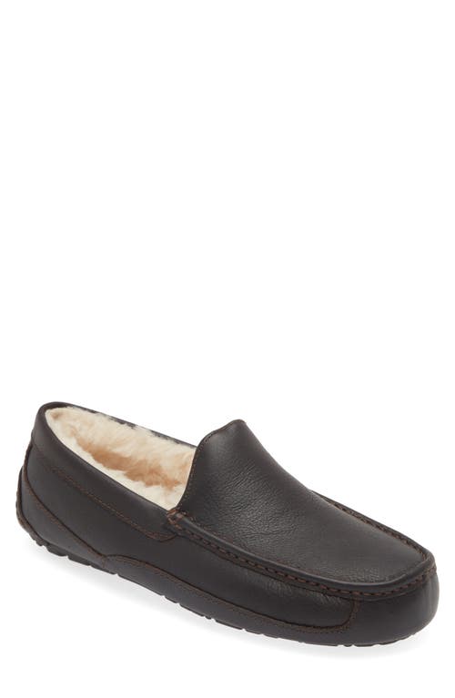 UGG(R) UGG(R) ASCOT LEATHER SLIPPER