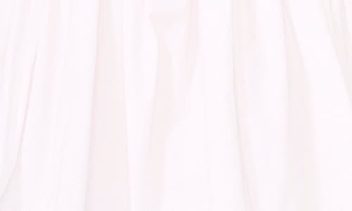 Shop Cece Bubble Hem Stretch Poplin Camisole Top In Ultra White