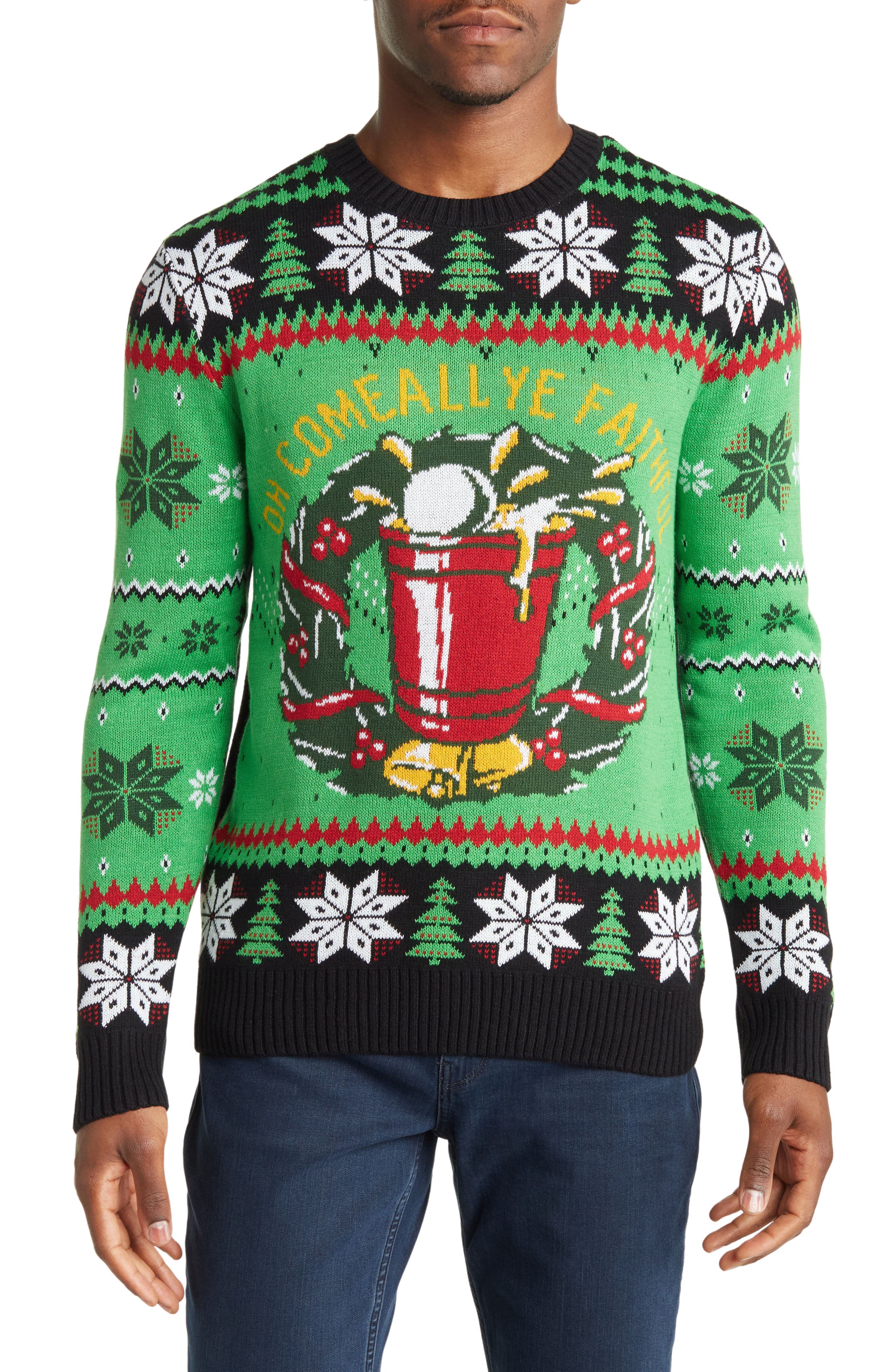 Ugly Christmas Sweater Holiday Oh Snap 