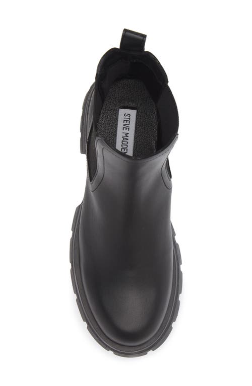 Steve Madden Malcolm Chelsea Boot In Black