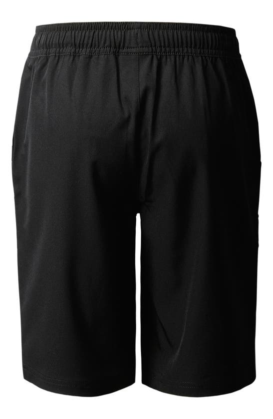 Shop New Balance Kids' Woven Golf Shorts In Black