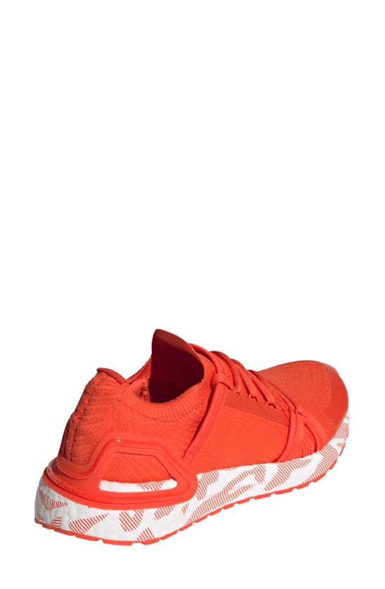Shop Adidas By Stella Mccartney Asmc Ultraboost 20 Graphic Knit Sneaker In Active Orange/ Orange/ White