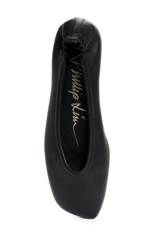3.1 Phillip Lim Ballet Flat In Black