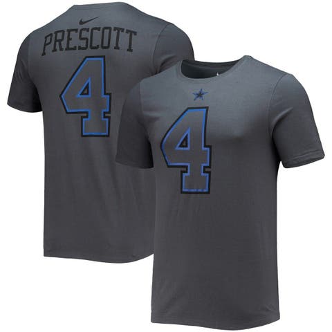 Men's Nike Dak Prescott Gray Dallas Cowboys Atmosphere Fashion Game Jersey