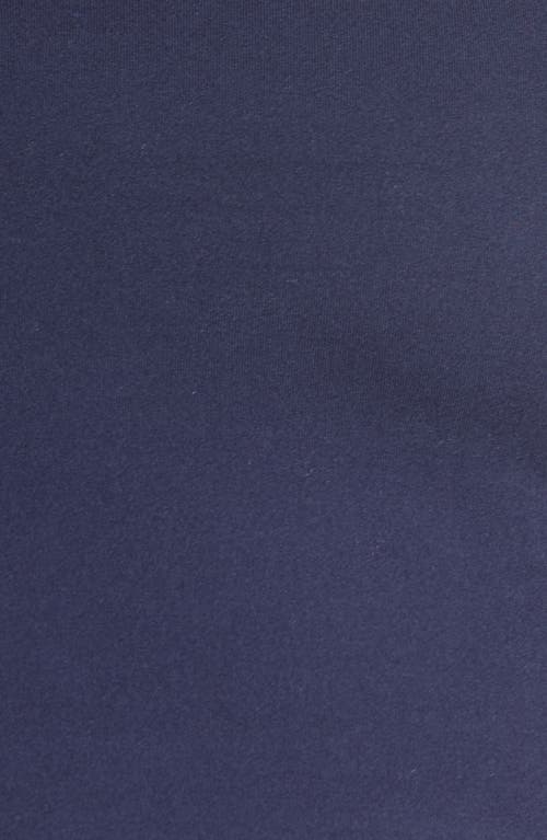 Zella Studio Lite Longline Bra In Navy Nightfall