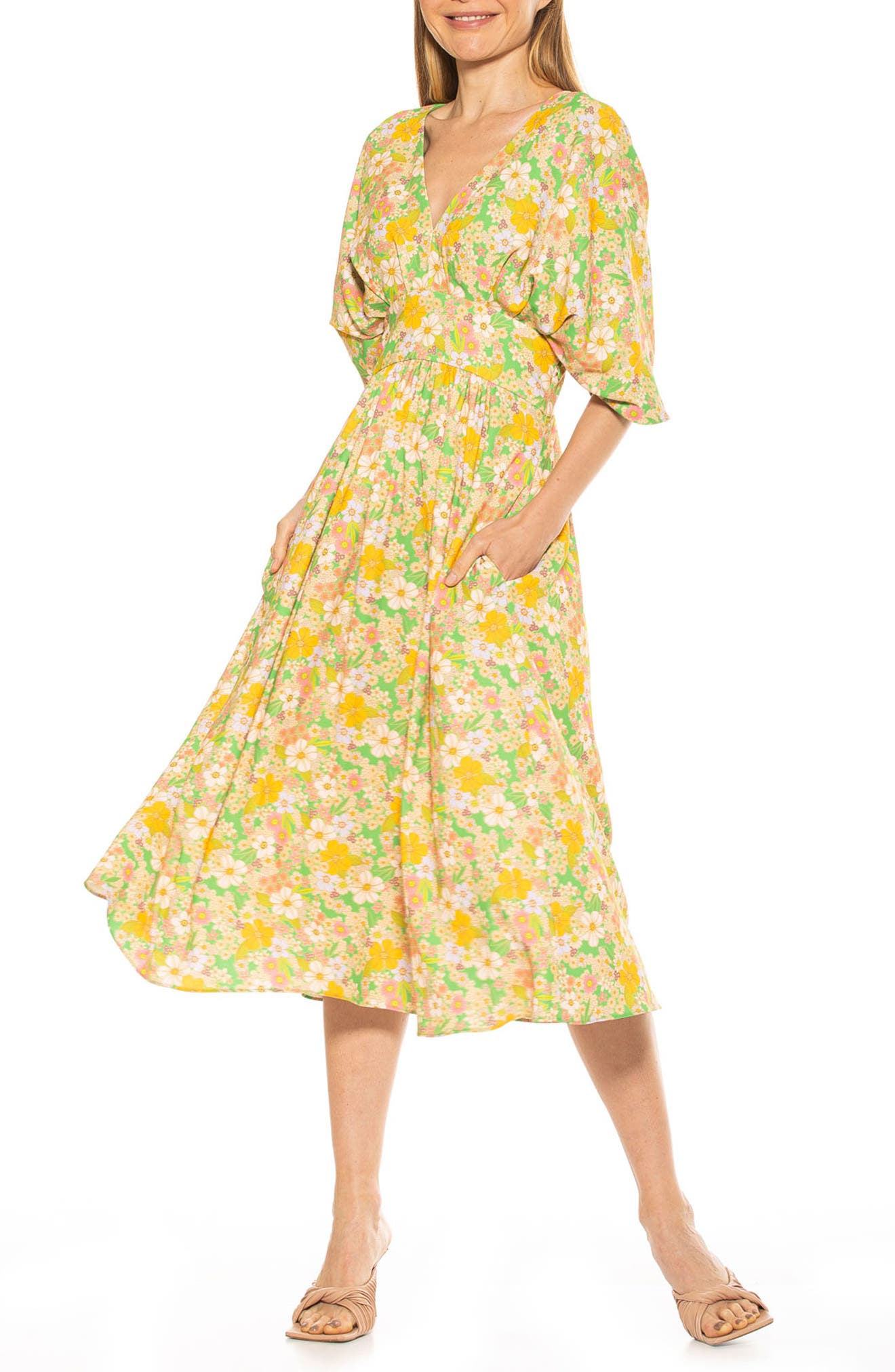 60s midi dress