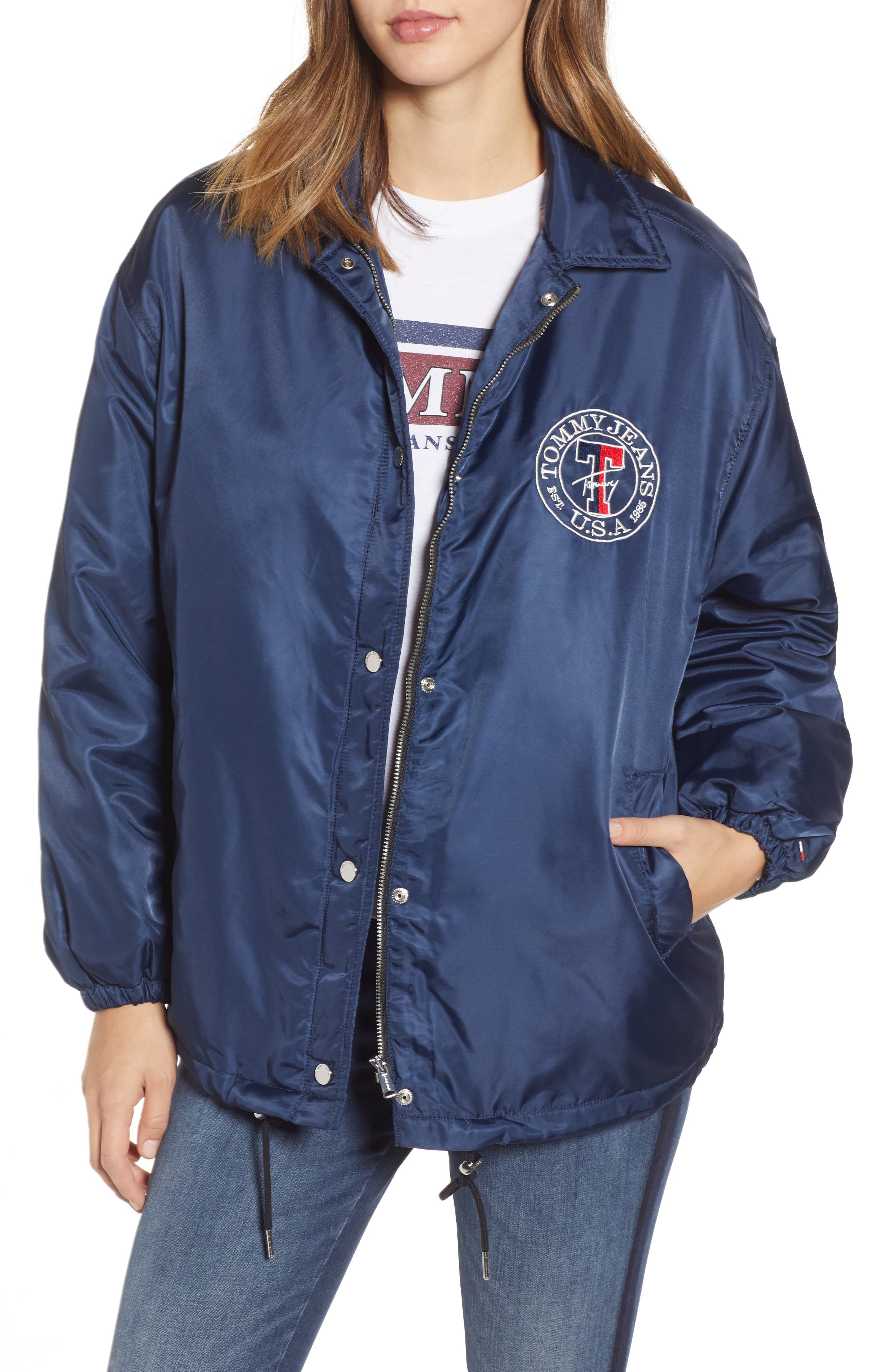 tommy jeans padded jacket womens