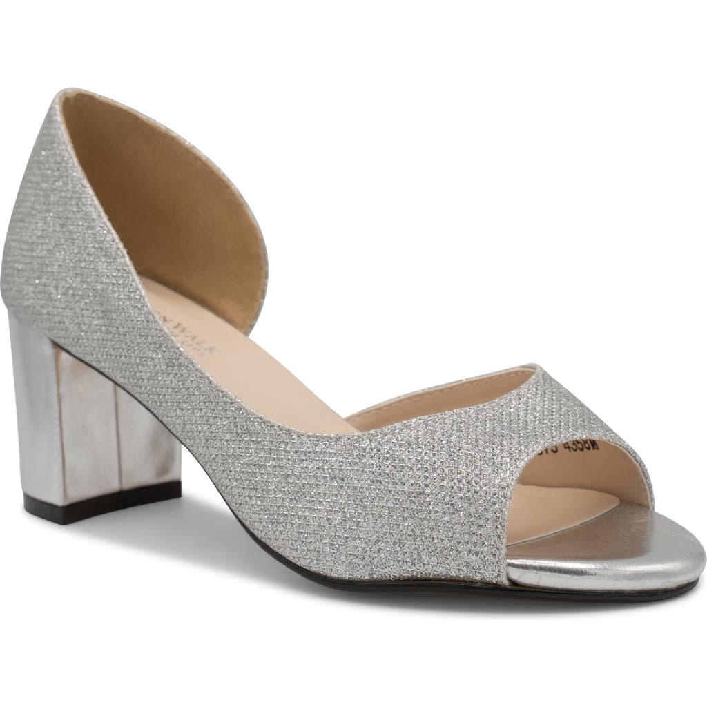 Shop Touch Ups Joy D'orsay Shimmer Sandal In Silver