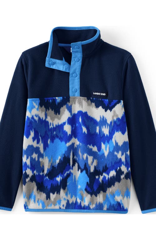 LANDS' END LANDS' END KIDS FLEECE QUARTER ZIP