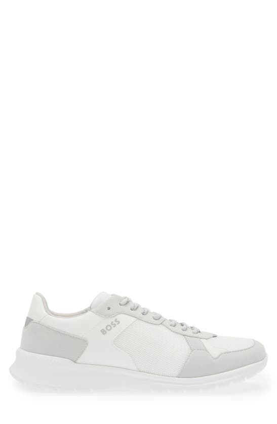 Shop Hugo Boss Boss Extreme Running Sneaker In White