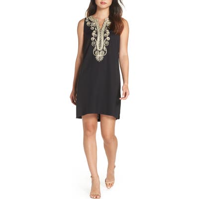 Lilly Pulitzer Carlotta Shift Dress, Black