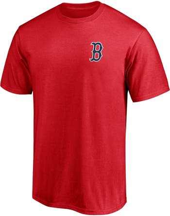 Men's Fanatics Branded Navy/Red Boston Red Sox Chip in Pullover Hoodie