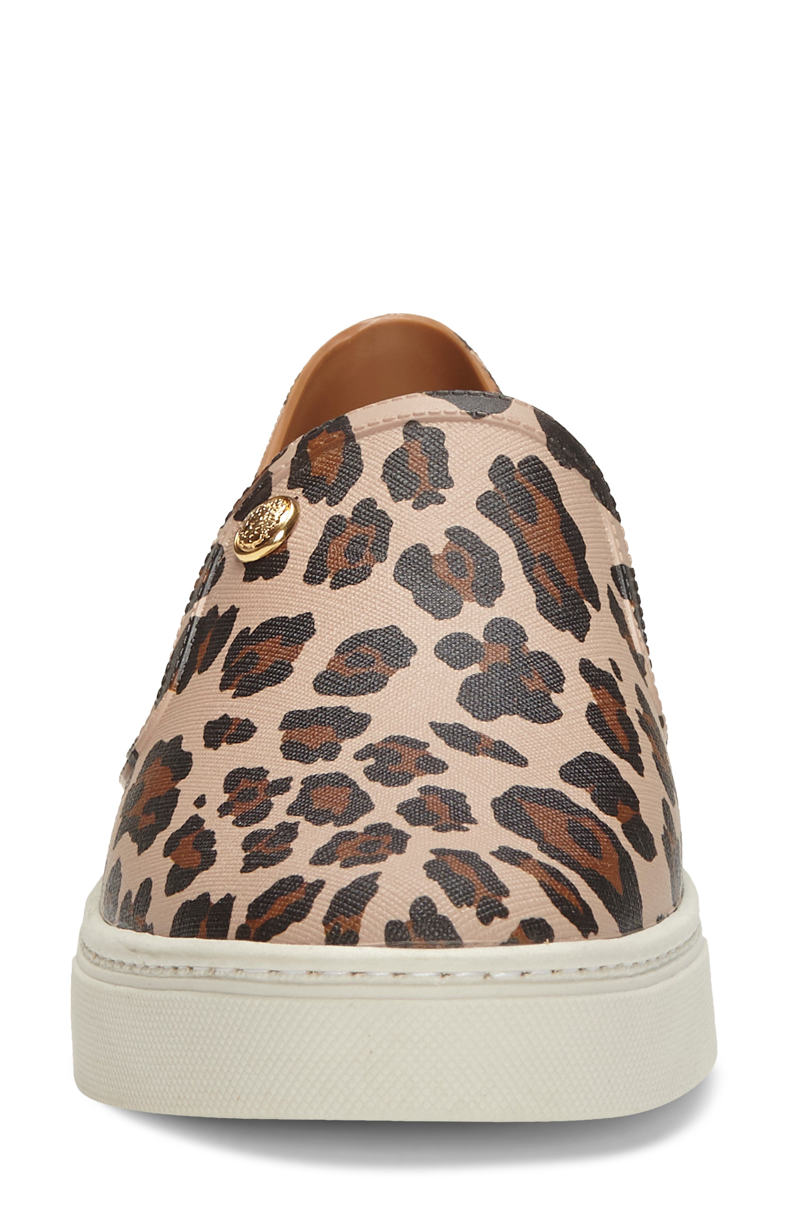 vince camuto leopard sneakers