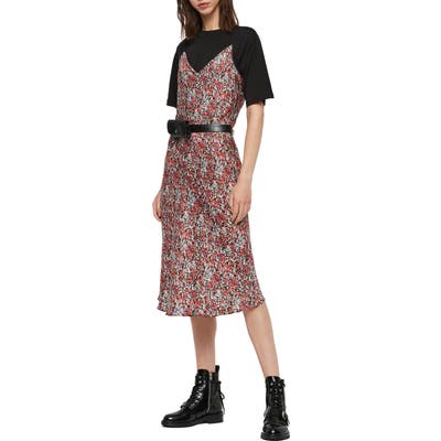 Allsaints Hennie Wilde Slipdress, Black