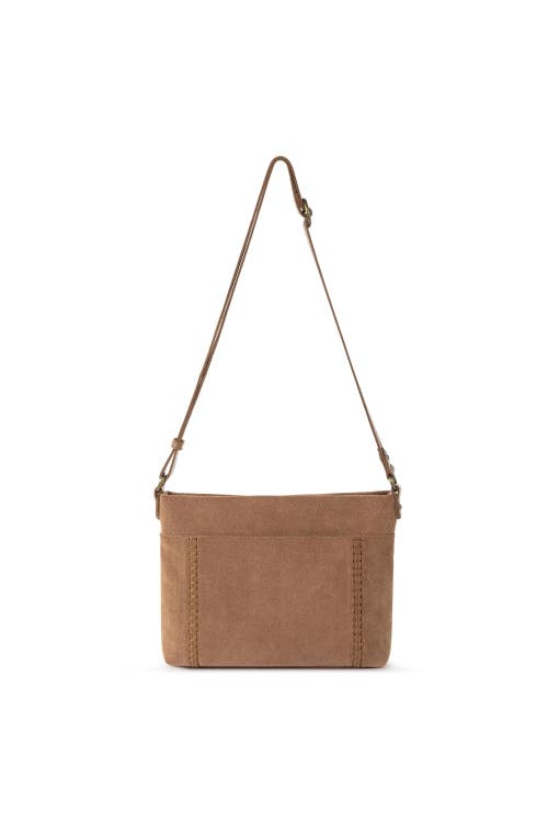 Shop The Sak Melrose Crossbody Bag In Tobacco Suede