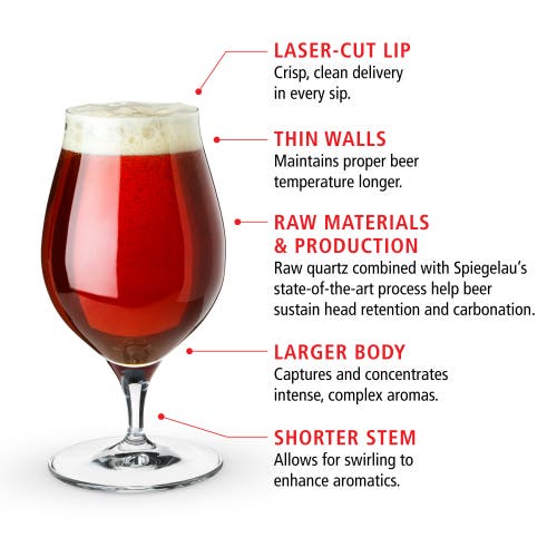 SPIEGELAU SPIEGELAU BARREL AGED BEER GLASS SET OF 2 