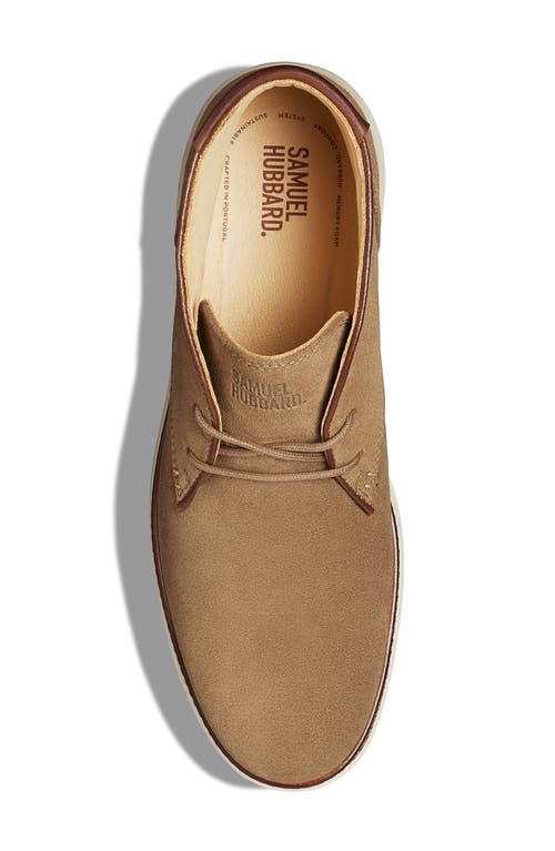Samuel Hubbard Rafael Chukka Boot In Taupe Suede