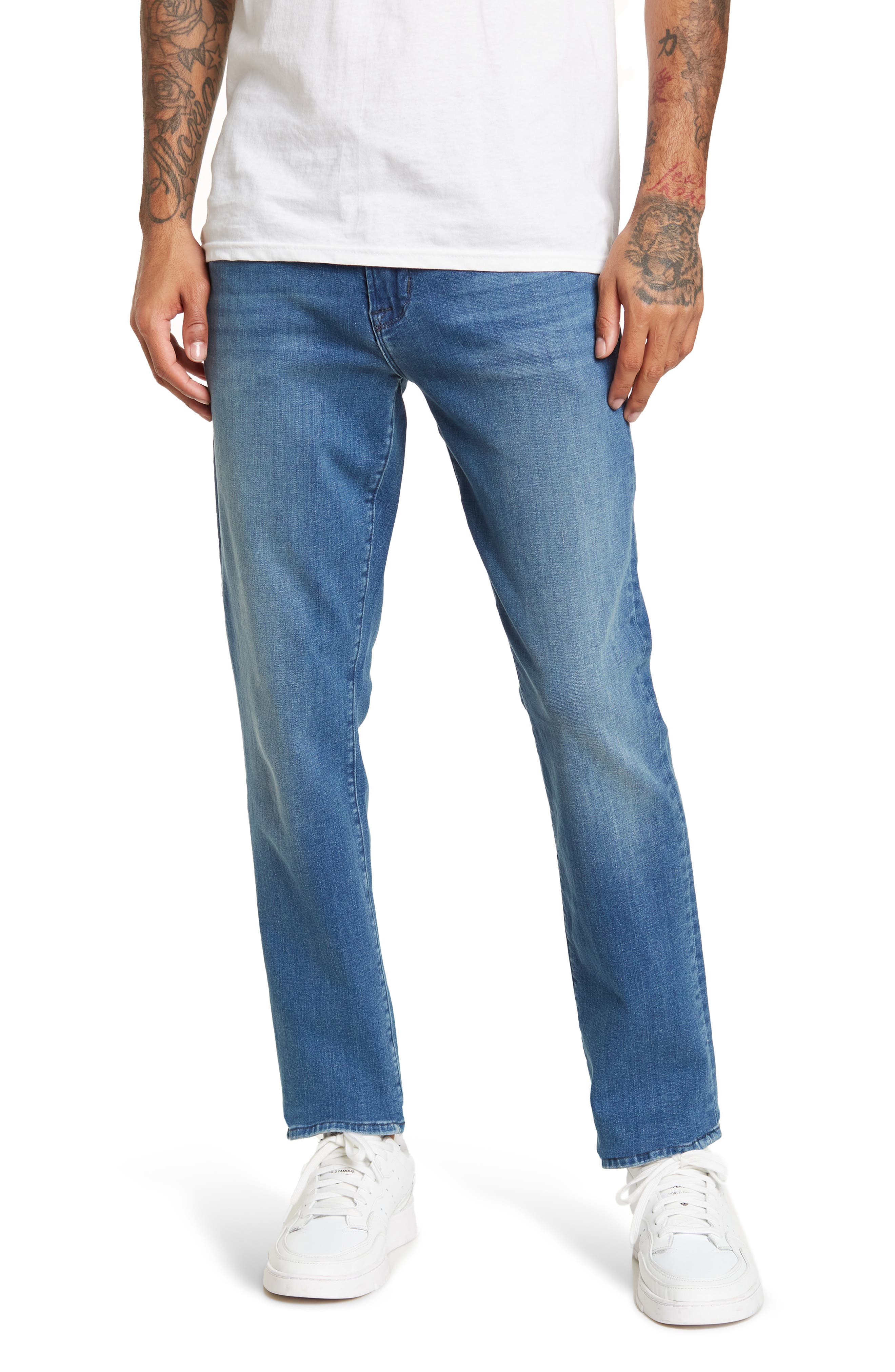 hudson blake slim straight jean