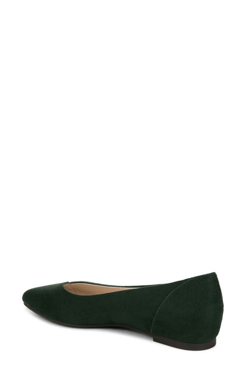 Shop Lifestride Promise Pointed Toe Flat In Green