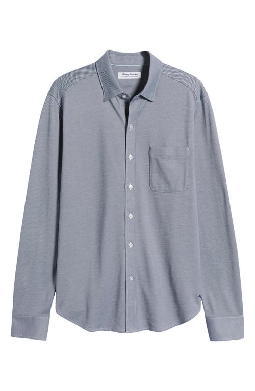 Shop Tommy Bahama New San Lucio Button-up Shirt In Bering Blue