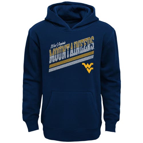 Outerstuff Youth Navy West Virginia Mountaineers Love of the Game Pullover Hoodie