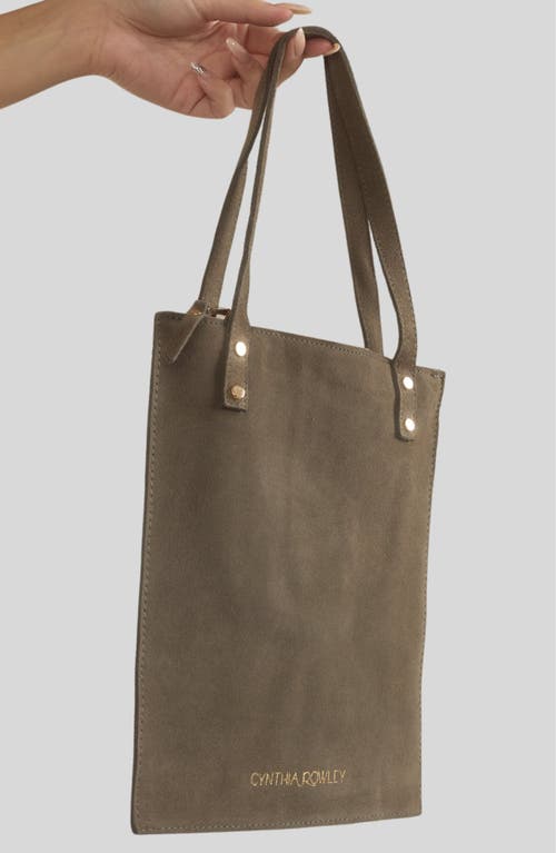 CYNTHIA ROWLEY CYNTHIA ROWLEY SLEEK SUEDE TOTE