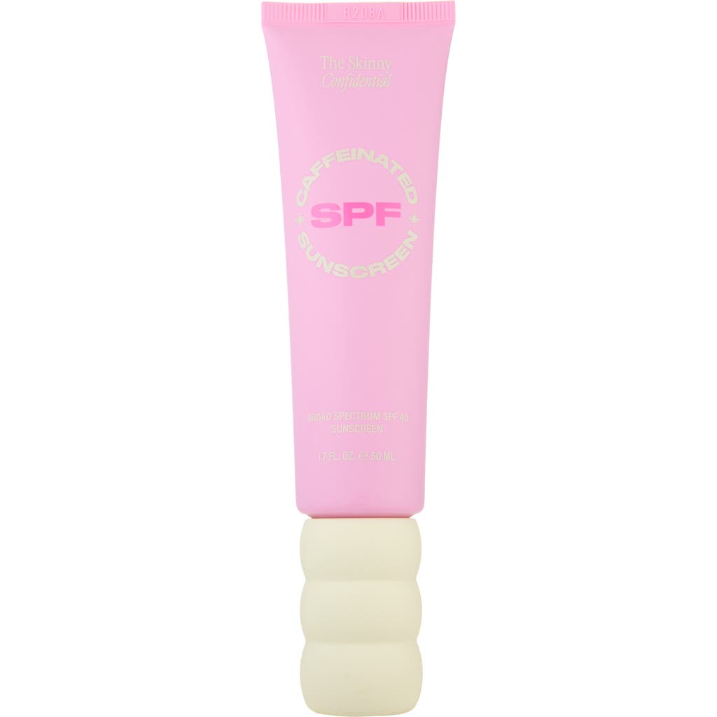 The Skinny Confidential Caffeinated Sunscreen Broad Spectrum Spf 40 In No Color