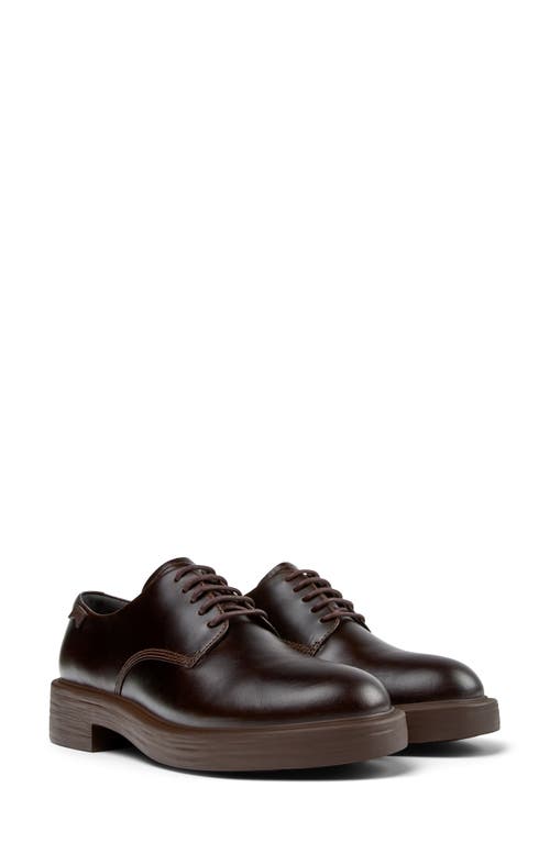 Shop Camper Dean Derby In Dark Brown