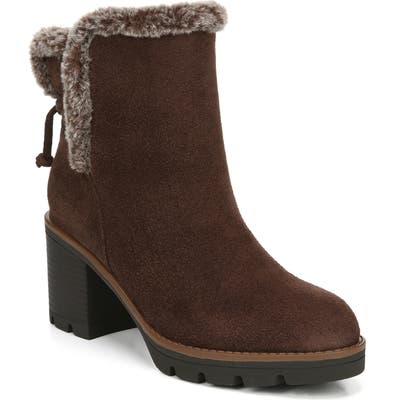 Naturalizer Valene Waterproof Bootie- Brown