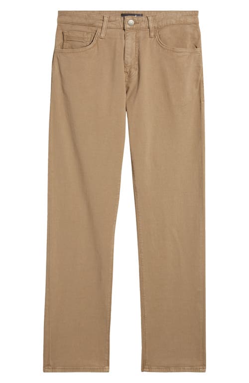 Shop Mavi Jeans Zach Straight Leg Pants In Timber Luxe Twill