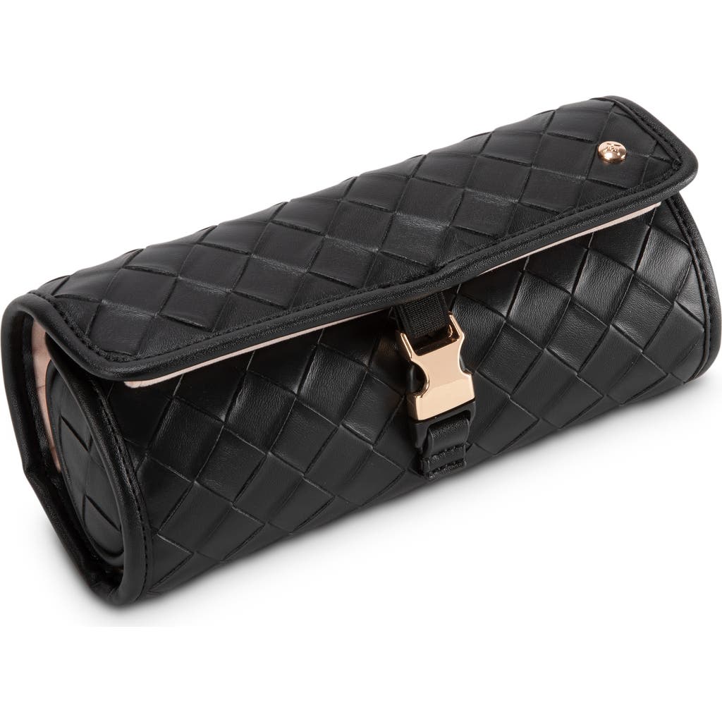 Stephanie Johnson Belize Raven Ashley Jewelry Roll In Black