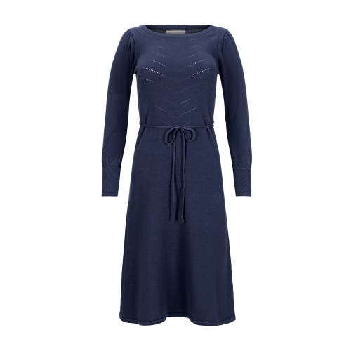 HOPE & HENRY ORGANIC POINTELLE SWEATER DRESS 