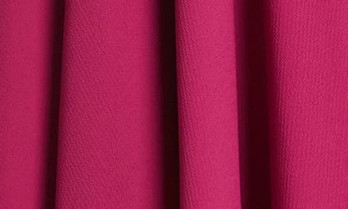Meghan La Long Sleeve Solid Wrap Maxi Dress In Cranberry