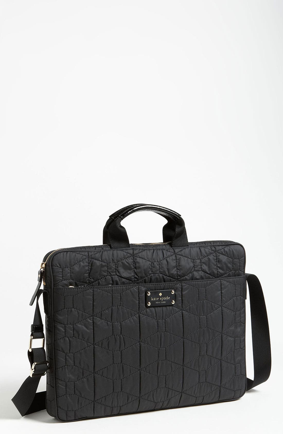 kate spade quilted laptop bag