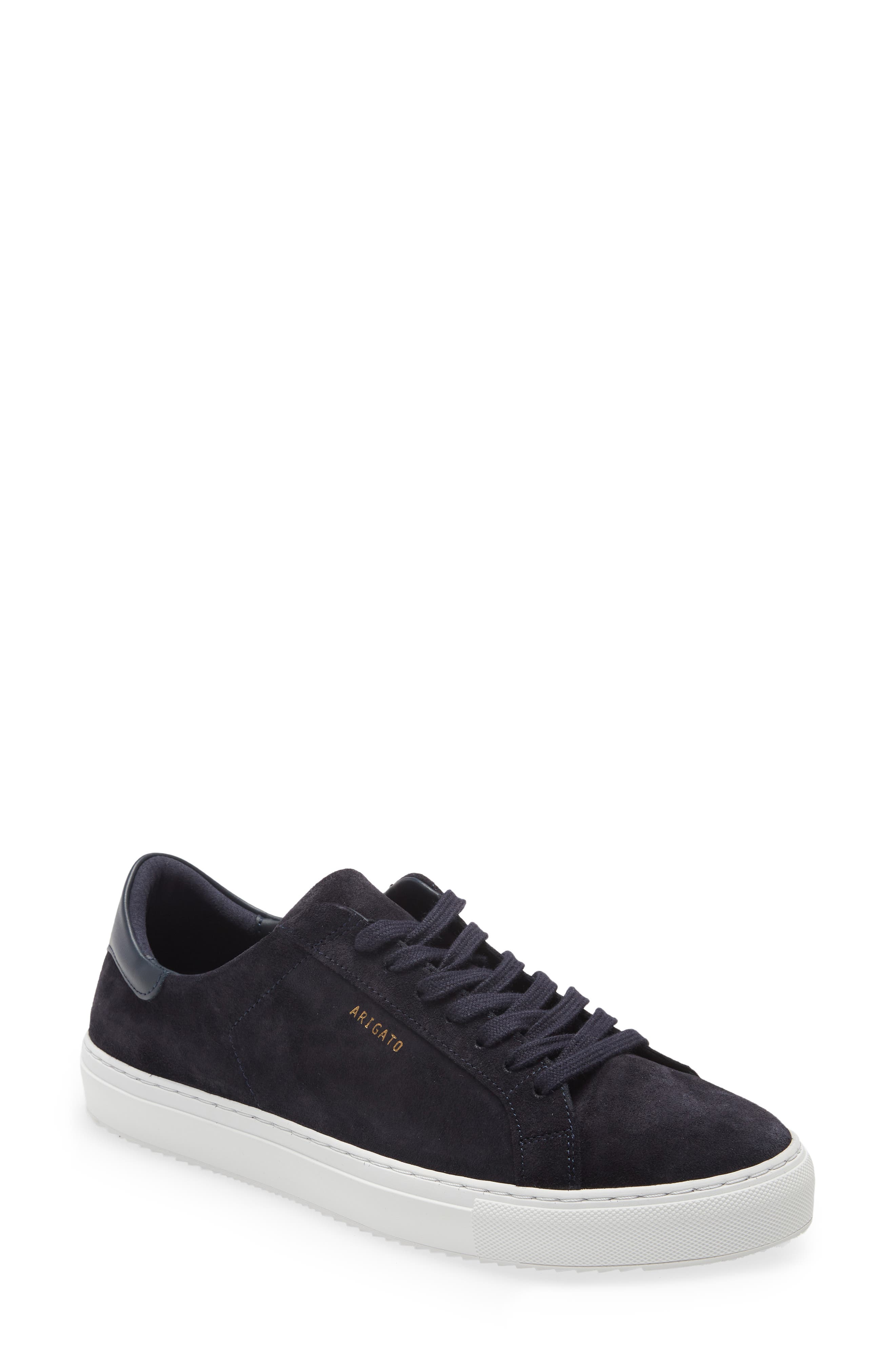 Axel Arigato Clean 90 Sneaker in Navy Suede at Nordstrom, Size 10Us