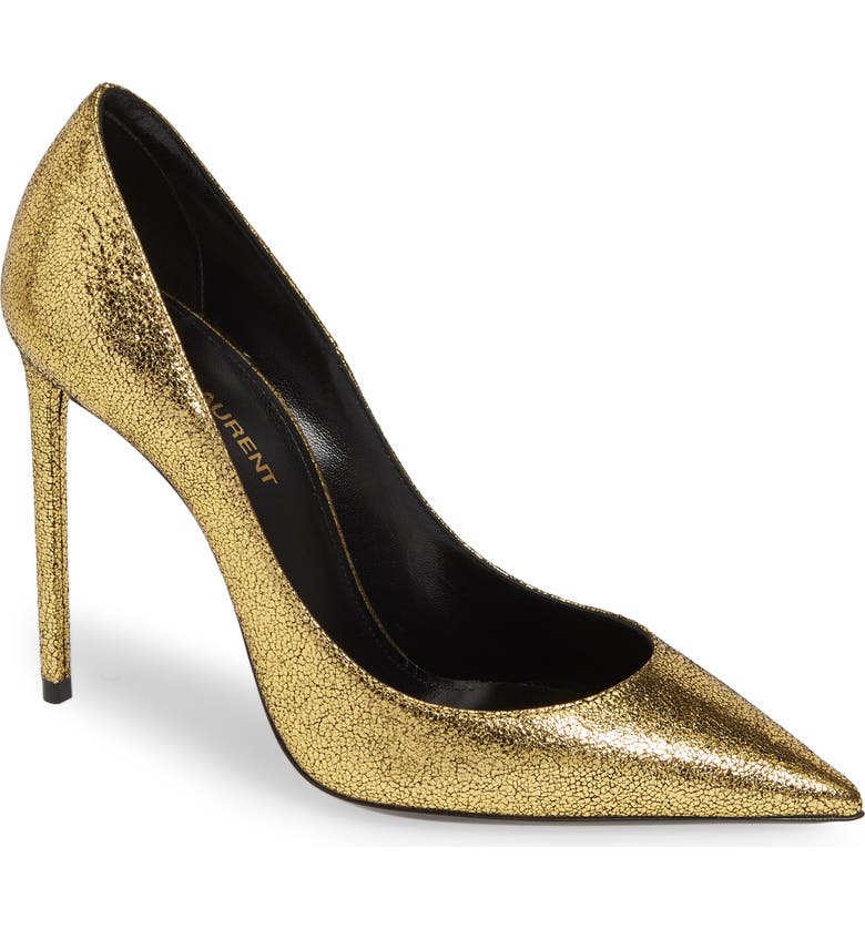 Saint Laurent Zoe Glitter Pump (Women) | Nordstrom