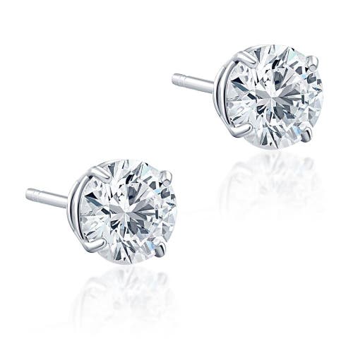 Bliss Diamond 1 3/4ct Tw Diamond Studs 14k Gold Lab Grown In 14k White Gold