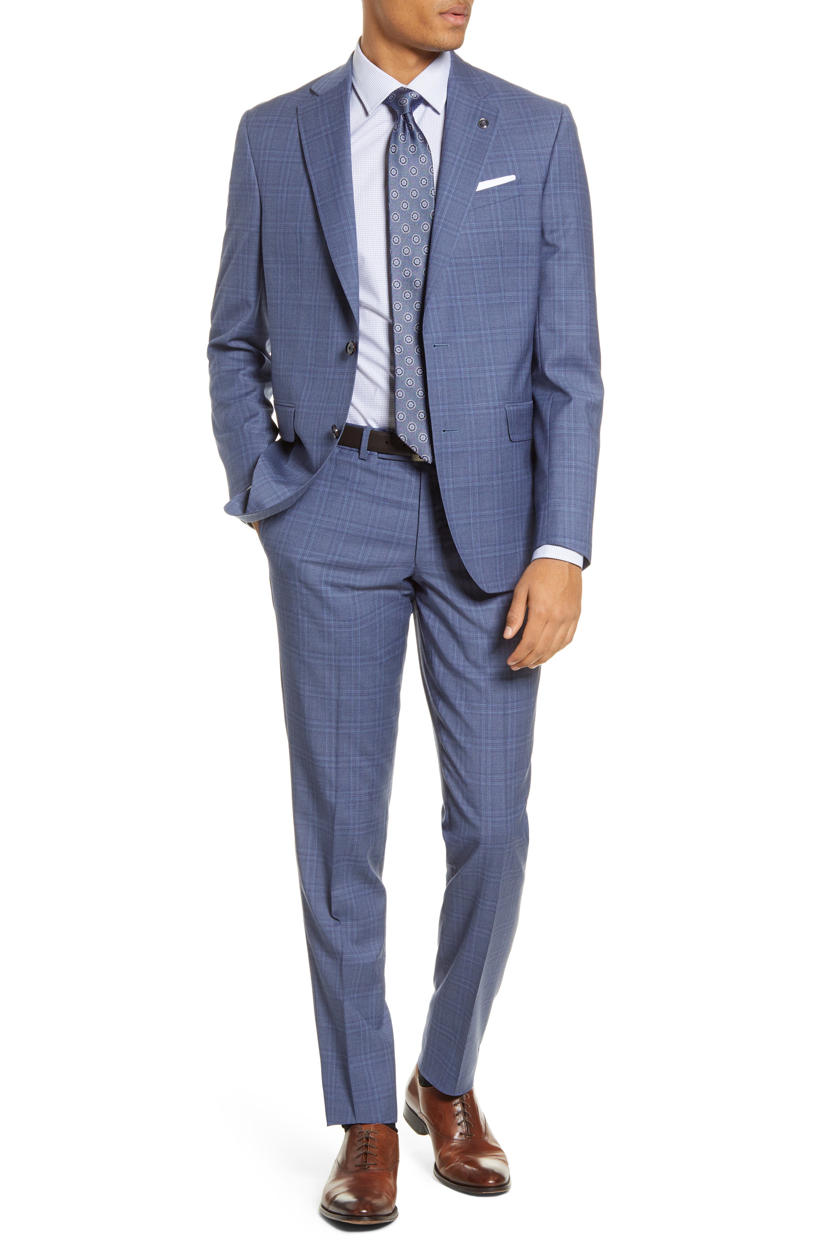 ted baker trim fit suit