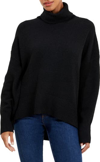 French connection 2025 black turtleneck sweater