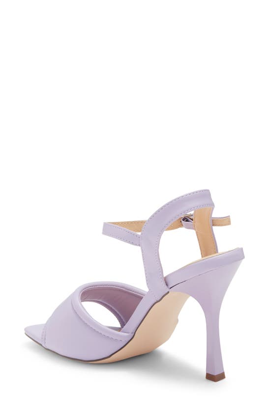 Chase & Chloe Divine Heeled Sandal In Lavender Pu