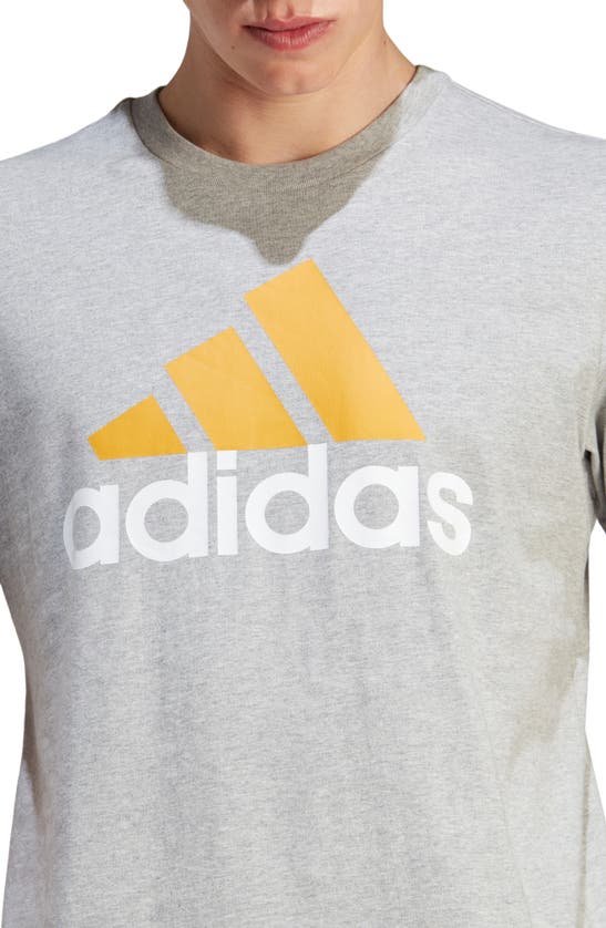 adidas Originals Originals Metallic Logo T-Shirt in White