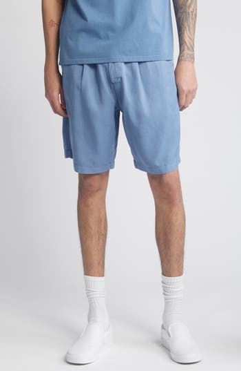 Saturdays Surf Nyc Saturdays Nyc Keigo Pigment Dyed Shorts In Coronet Blue