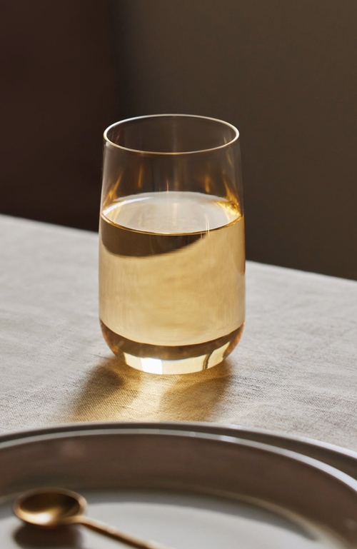 Fleck Tall Cremini Tumbler In Clear