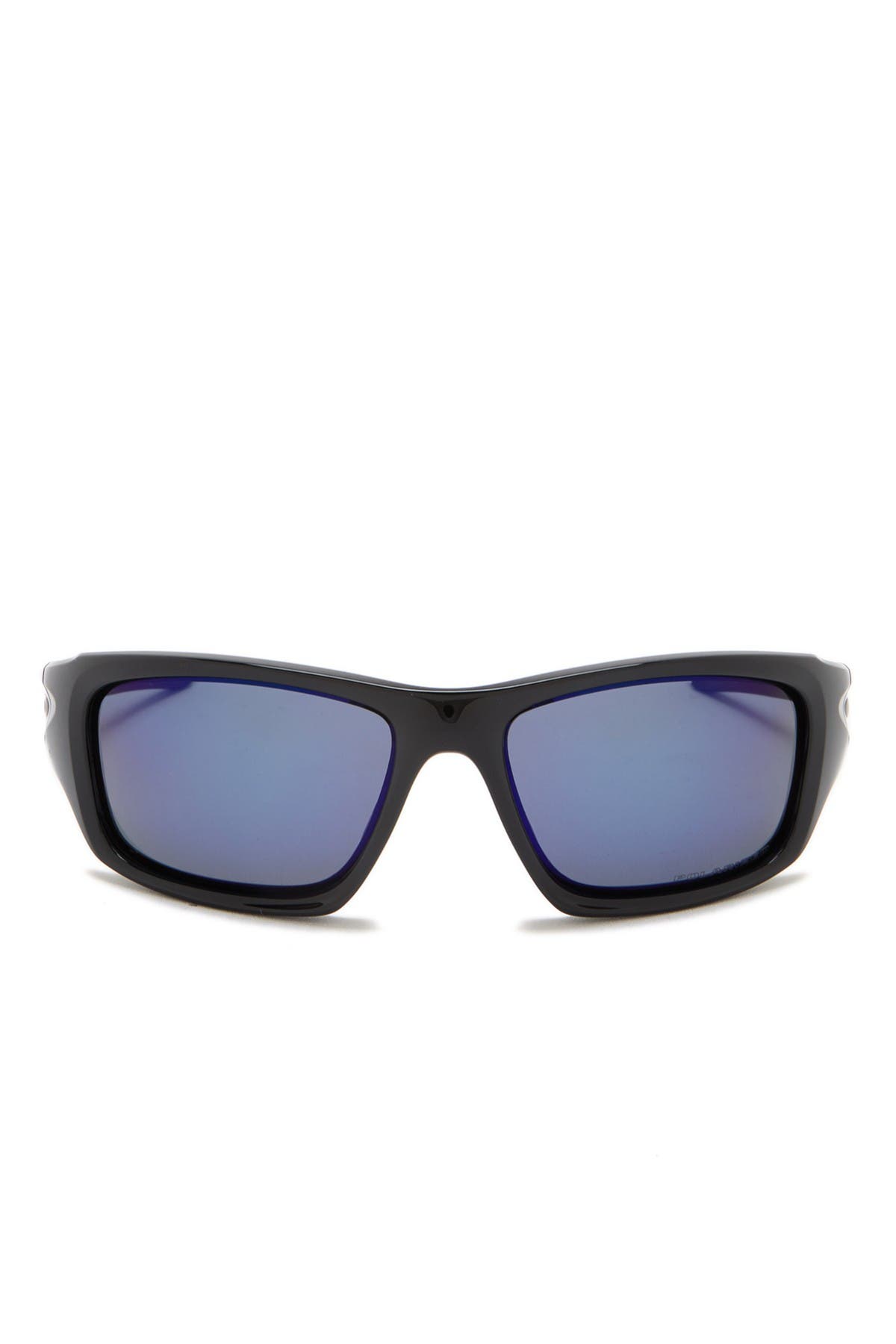 oakley valve polarized 60mm wrap sunglasses
