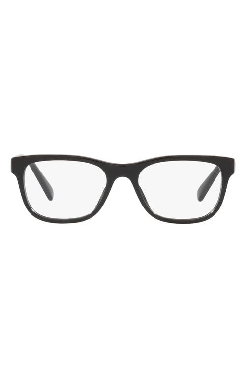 Versace Kids' 45mm Pillow Optical Glasses in Black at Nordstrom