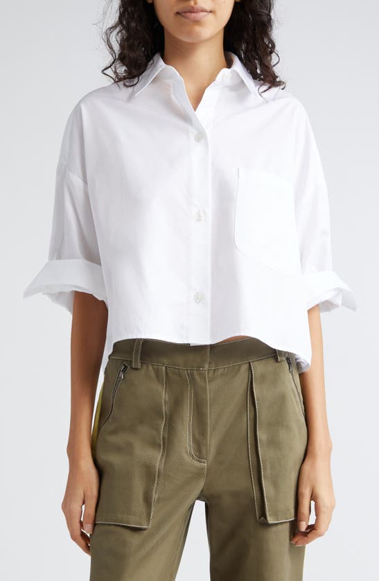 Shop Twp Next Ex Button-up Shirt In White