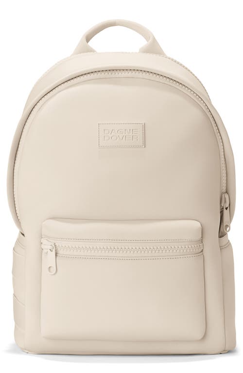 Shop Dagne Dover Dakota Large Neoprene Backpack In Oyster