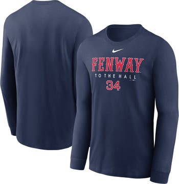 Men's Nike David Ortiz Red Boston Sox Name & Number T-Shirt