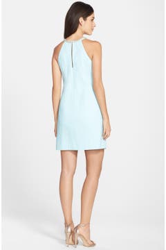 Lilly Pulitzer® 'Pearl' Embroidered Cotton Shift Dress | Nordstrom